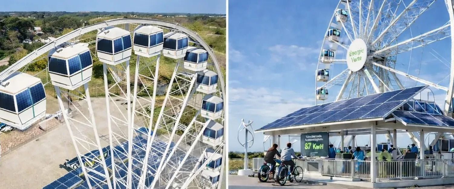 grande roue pour marché de noel en suisse